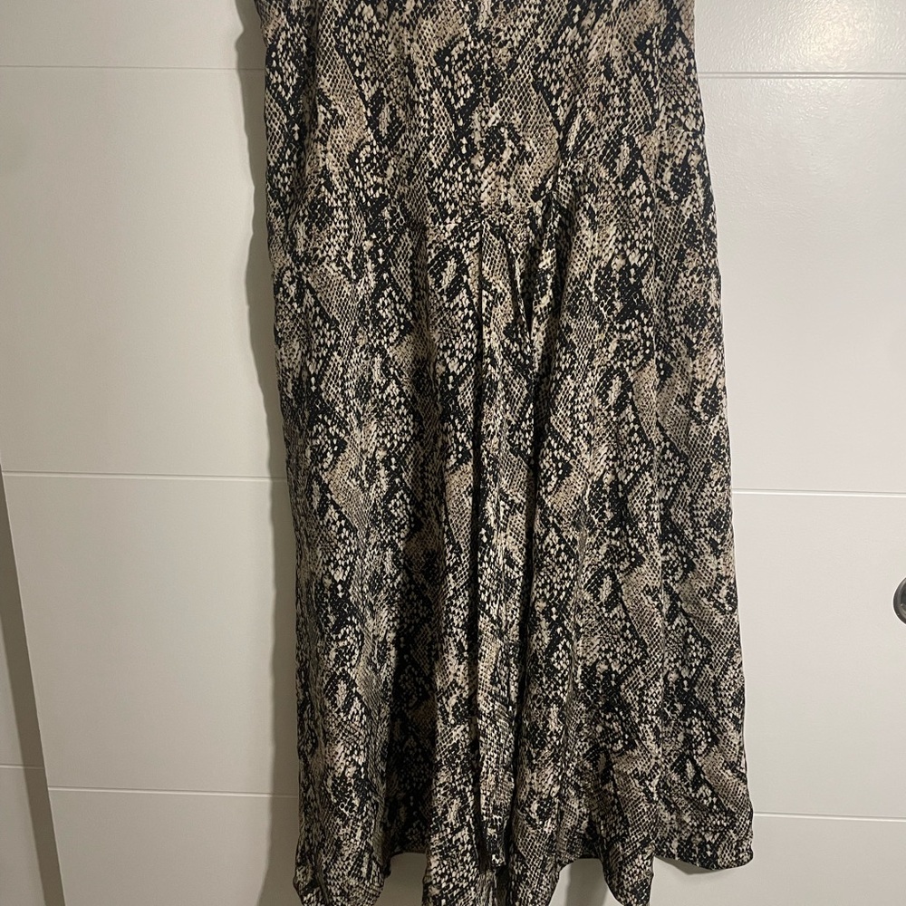 Veronica Beard Snake Print Maxi Skirt